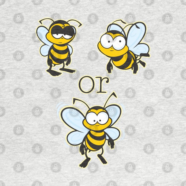 Two Bee or not two Bee by Jamie Lee Art